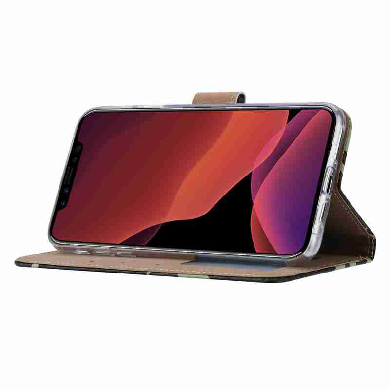 iphone-11-Pro-Print-Camo-Groen-2-met-sluiting-cityhoesje.nl