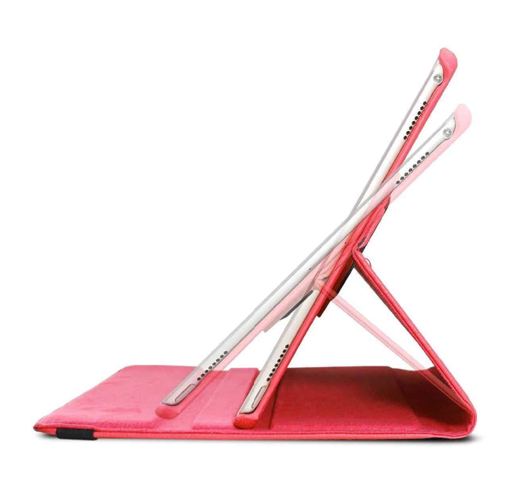 Draaibare Hoes iPad 5-6-9.7 inch-Rood-3-Cityhoesje.nl