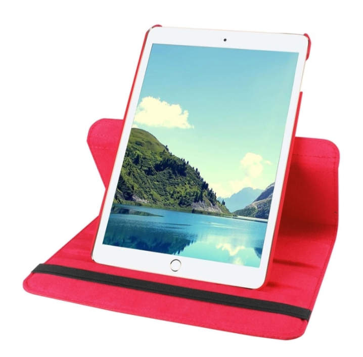 Draaibare Hoes iPad 5-6-9.7 inch-Rood-8-Cityhoesje.nl