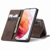 CaseMe-Retro-Bookcase-Samsung-Galaxy-S21-Donkerbruin-2 cityhoesje.nl