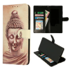 Apple-iPhone-12-12-Pro-Book-Case-Printje-Buddha-Goud-1-cityhoesje.nl_