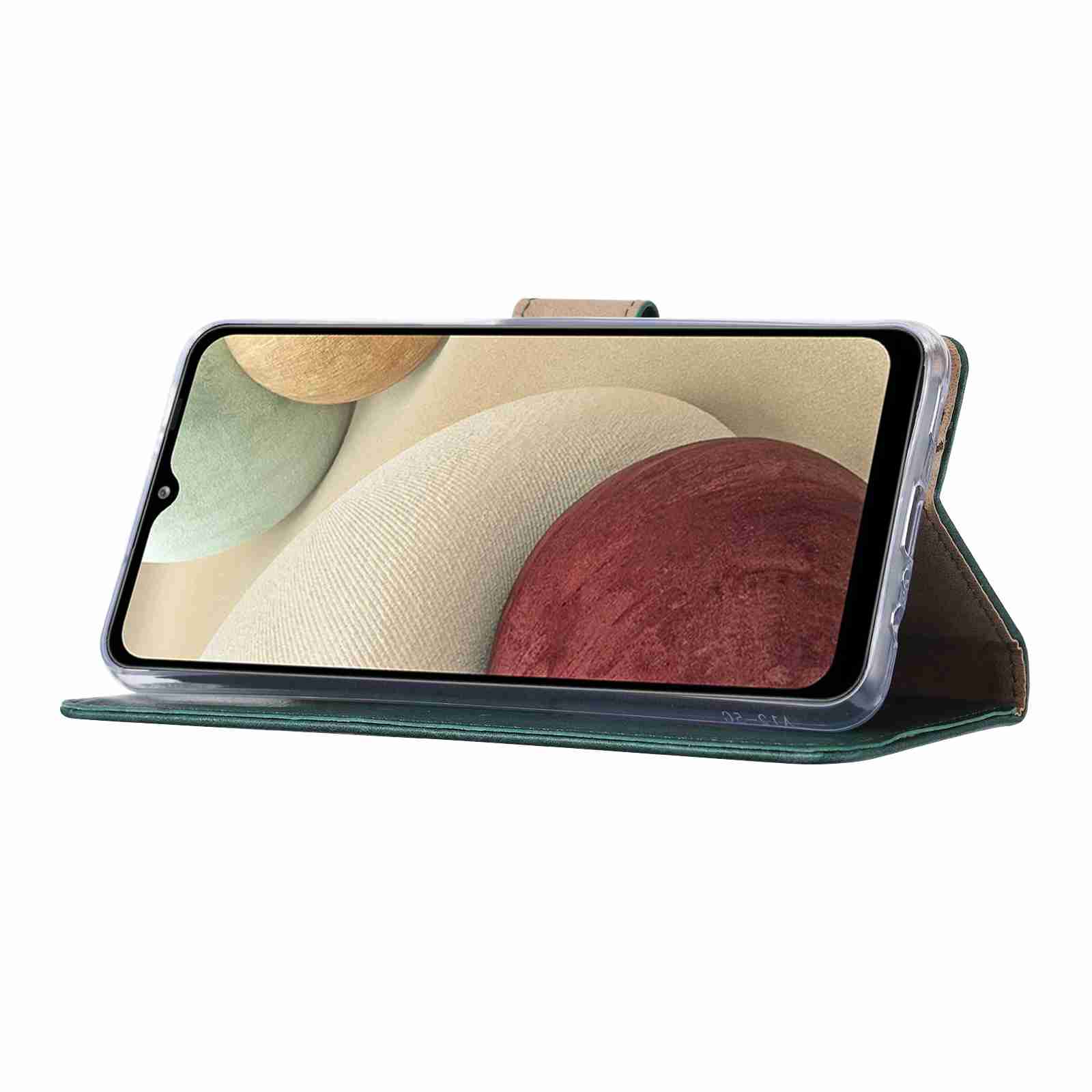 Samsung A12 boek MP Groen-2 cityhoesje.nl