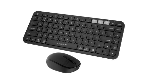 Xssive Bluetooth Wireless Keyboard & Mouse Combo KMSET3