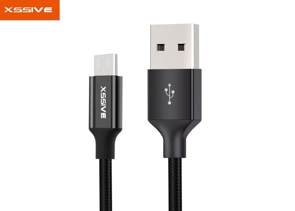 Xssive Braided USB Micro Cable 1.2m