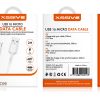 Xssive Micro USB Cable 2m XSS-PVC200M-Wit-03