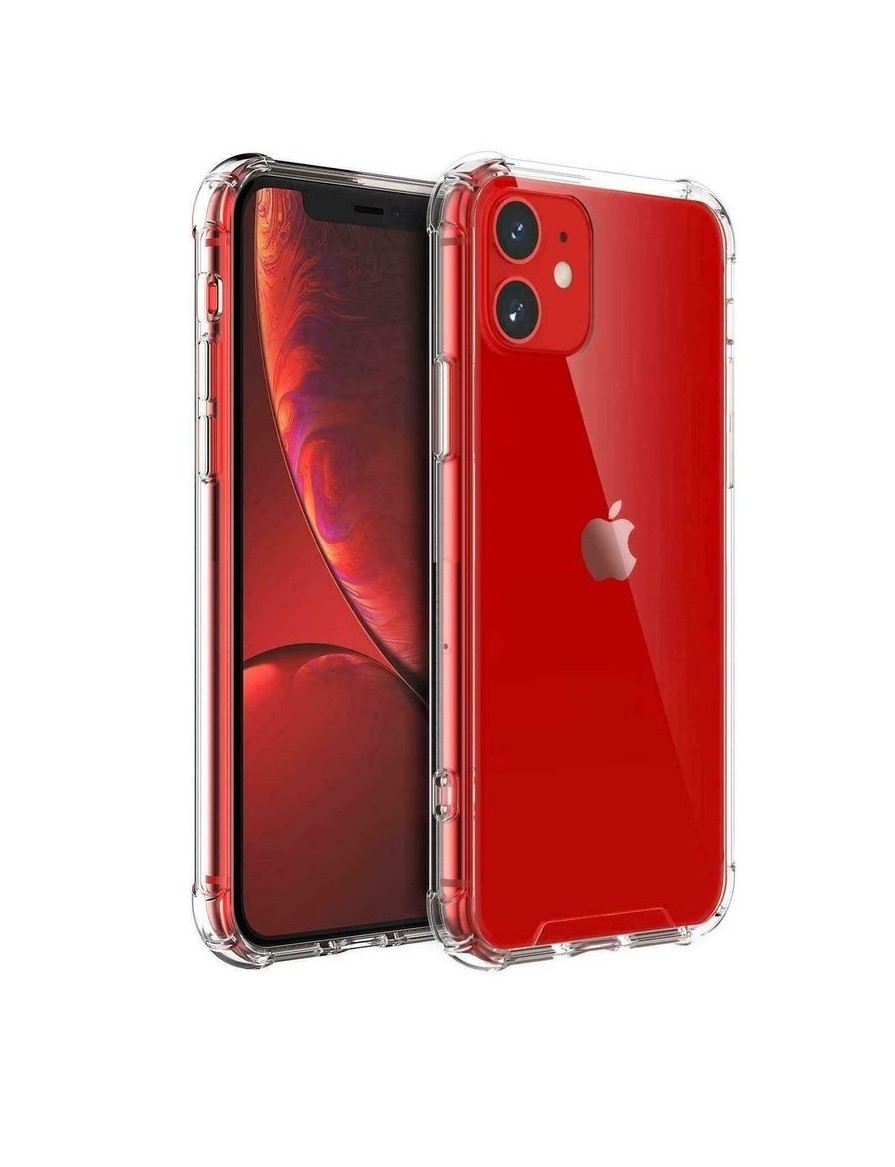 Cityhoesje - Anti Shock - iphone 12 / 12 Pro - Backcover Transparant - Afbeelding 1