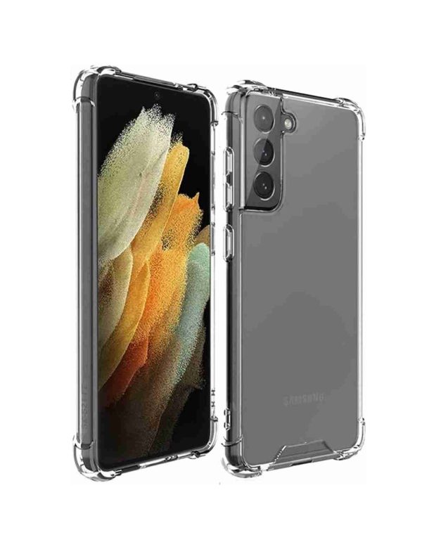 Cityhoesje- Anti Shock - Samsung S21 - Backcover Transparant
