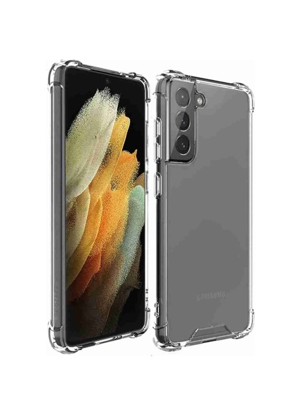 Cityhoesje - Anti Shock - Samsung S21 Plus - Backcover Transparant