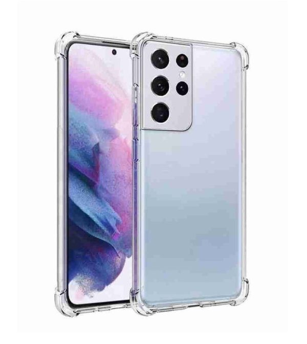 Cityhoesje - Anti Shock - Samsung S21 Ultra - Backcover Transparant