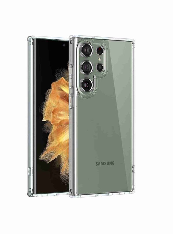 Cityhoesje - Anti Shock - Samsung S22 Ultra - Backcover Transparant