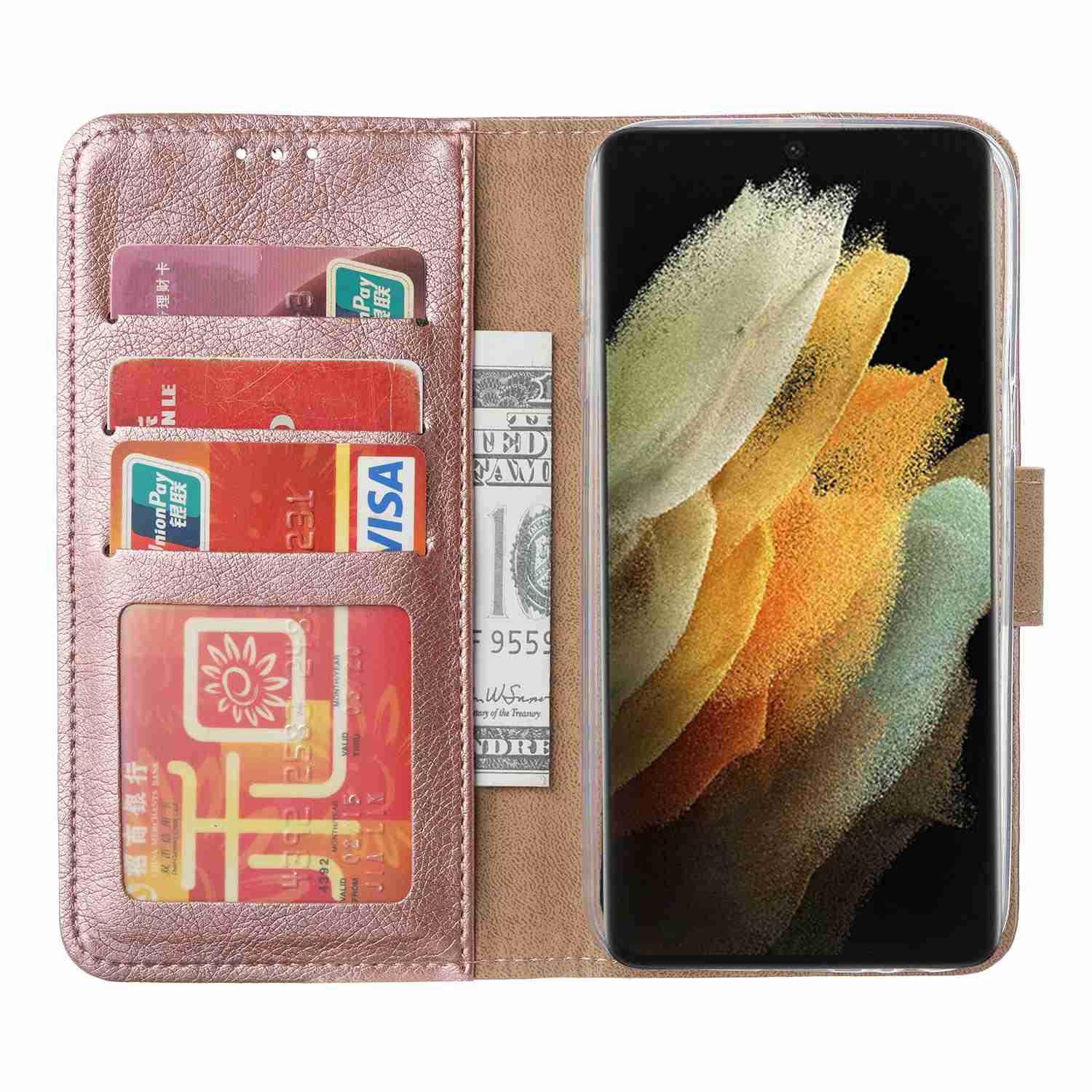 Book Case Samsung Galaxy S23 Ultra - Rose Goud-03