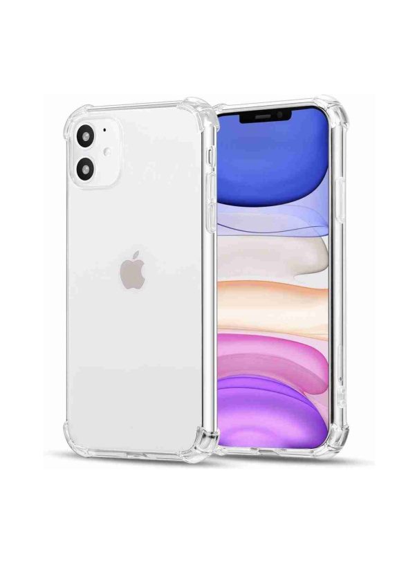 Cityhoesje-Anti Shock - iphone 11 - Backcover Transparant