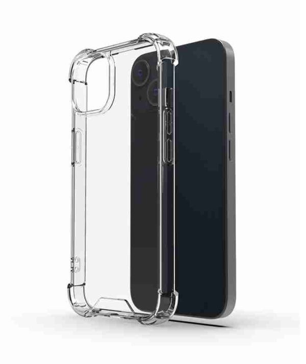 Cityhoesje - Anti Shock - iphone 12 Mini - Backcover Transparant