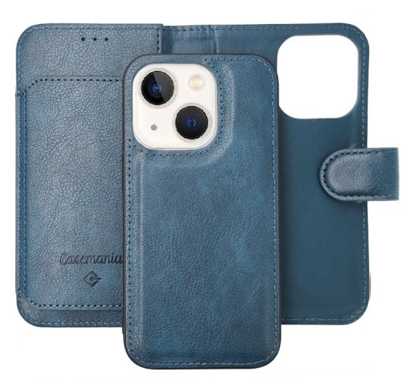 Casemania - iPhone 13 Mini Bookcase 2in1 - incl. Pasjeshouder