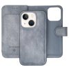 Casemania - Bookcase iPhone 14 Plus-15 Plus - 2 in 1 - incl. Pasjeshouder - Grijs - Thumbnail Image 1