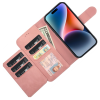 Multiple-Pockets-Magnetic-2-in-1-Wallet-Iphone-14-Pro-Roze-2-Cityhoesje.nl_