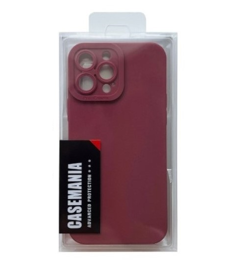 Iphone 14 Pro-Backcover-CaseMania-Bordeaux-1-Cityhoesje.nl