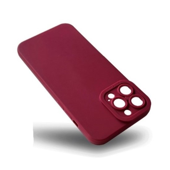 Iphone 14 Pro-Backcover-CaseMania-Bordeaux-4-Cityhoesje.nl