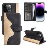 Bookcase-Zwart-Creme-8-Iphone 15 ProMax-Cityhoesje.nl