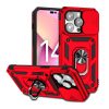 Iphone 14 Pro-Rood-1-Backcover-Kickstand-Ring Holder-Cityhoesje.nl