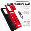 Iphone 14 Pro-Rood-2-Backcover-Kickstand-Ring Holder-Cityhoesje.nl