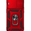 Iphone 14 Pro-Rood-3-Backcover-Kickstand-Ring Holder-Cityhoesje.nl