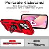 Iphone 14 Pro-Rood-9-Backcover-Kickstand-Ring Holder-Cityhoesje.nl