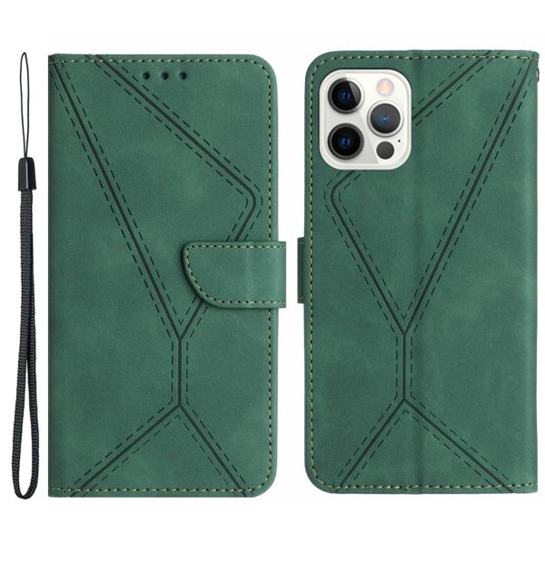 Cityhoesje-iPhone 15 Pro hoesje - Leather- Book Case
