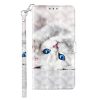 Iphone 14 ProMax-Bookcase-Print-White cat-8-Cityhoesje.nl