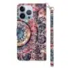 Iphone13-ProMax-Bookcase-Print-Colorful Mandalas-9-Cityhoesje.nl