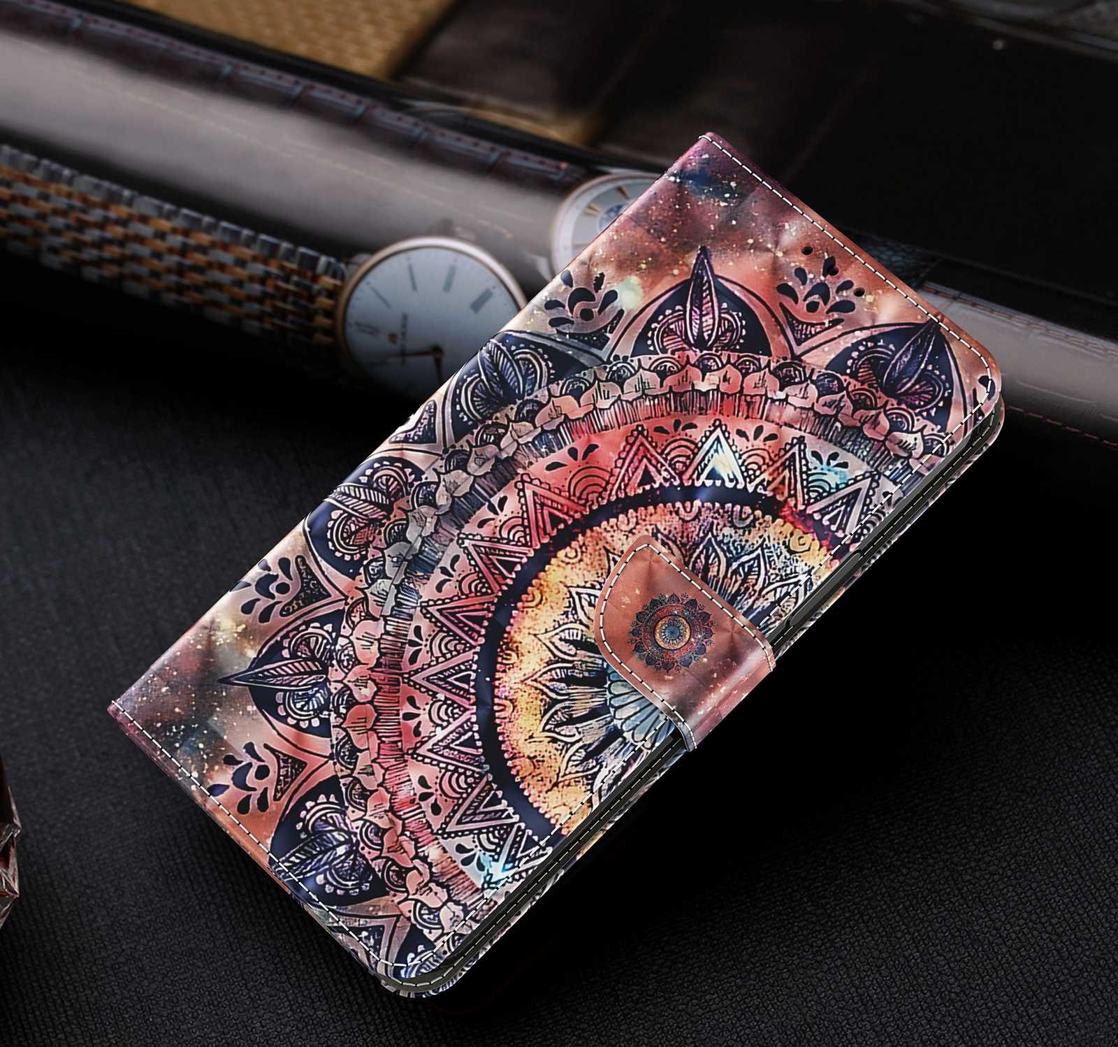 Iphone14-Pro-Bookcase-Print-Colorful Mandalas-7-Cityhoesje.nl
