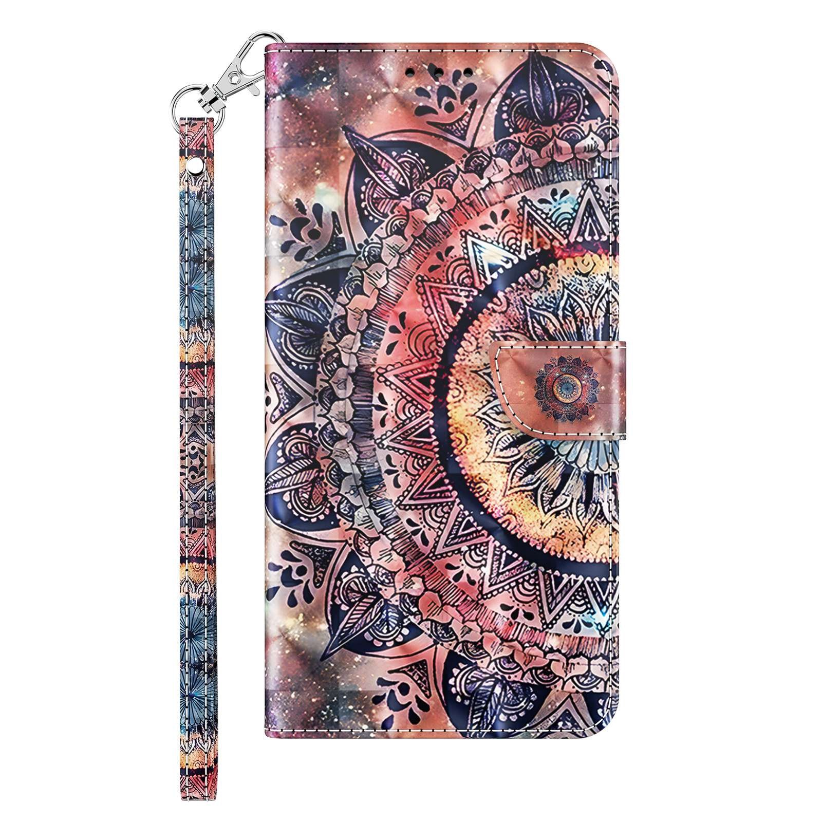 Iphone14-Pro-Bookcase-Print-Colorful Mandalas-8-Cityhoesje.nl