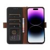 RFID blocking-Bookcase-IPhone 15 ProMax-Zwart-4-Cityhoesje.nl