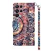 Samsung S22 Ultra 5G-Bookcase-Print-Colorful Mandalas-9-Cityhoesje.nl