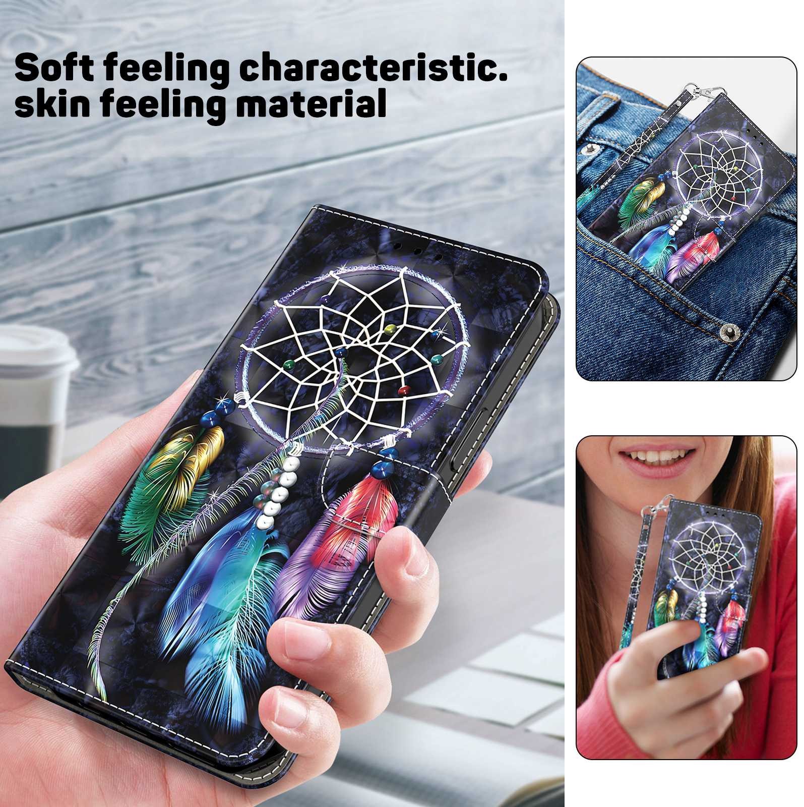 Iphone 13 Pro-Bookcase-Print-Dromenvanger-5-Cityhoesje.nl