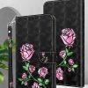 Iphone 14 Plus-Bookcase-Print-Couple Roses-4-Cityhoesje.nl
