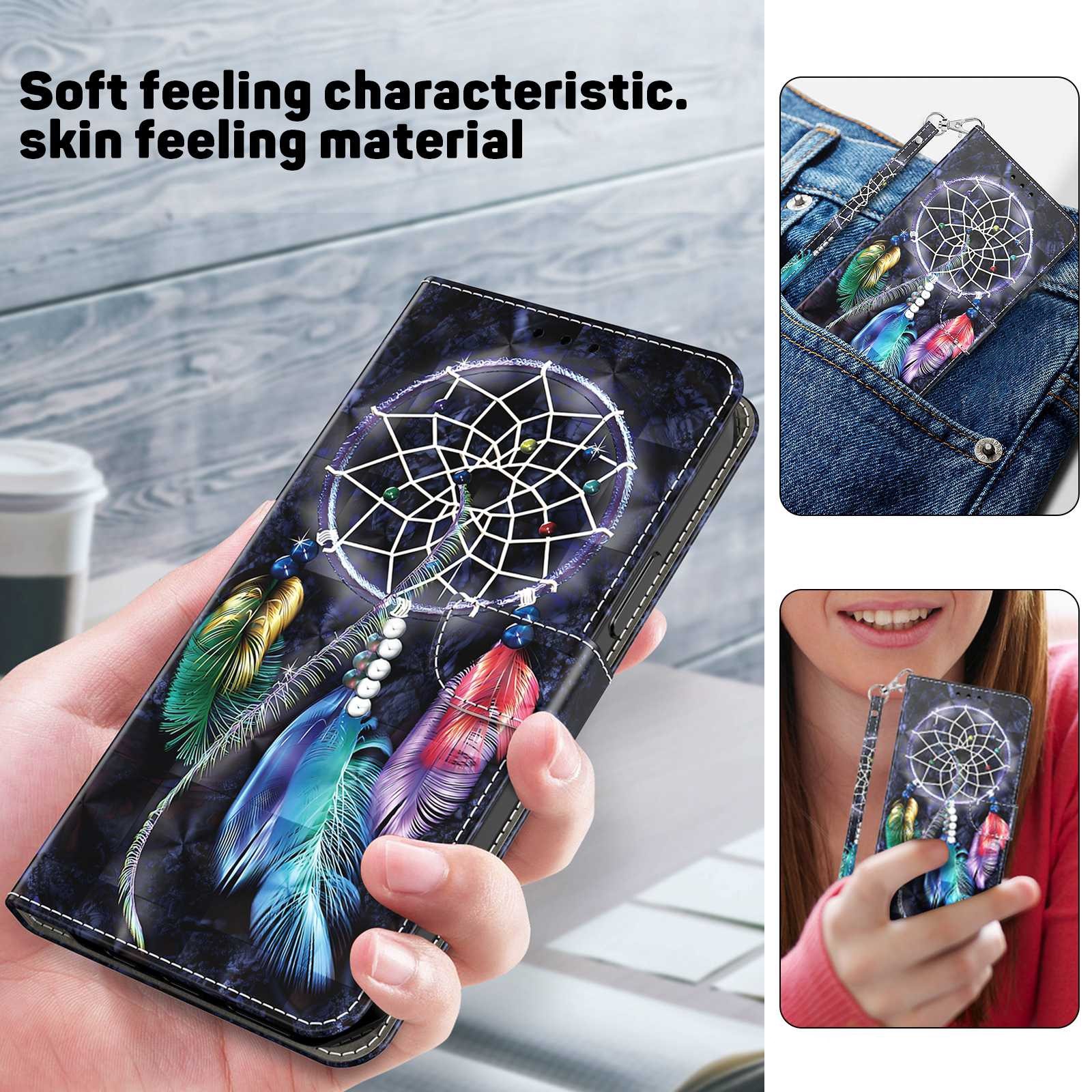 Cityhoesje-Bookcase iPhone 14 Plus-15 Plus-3D-Dromenvanger - Afbeelding 5