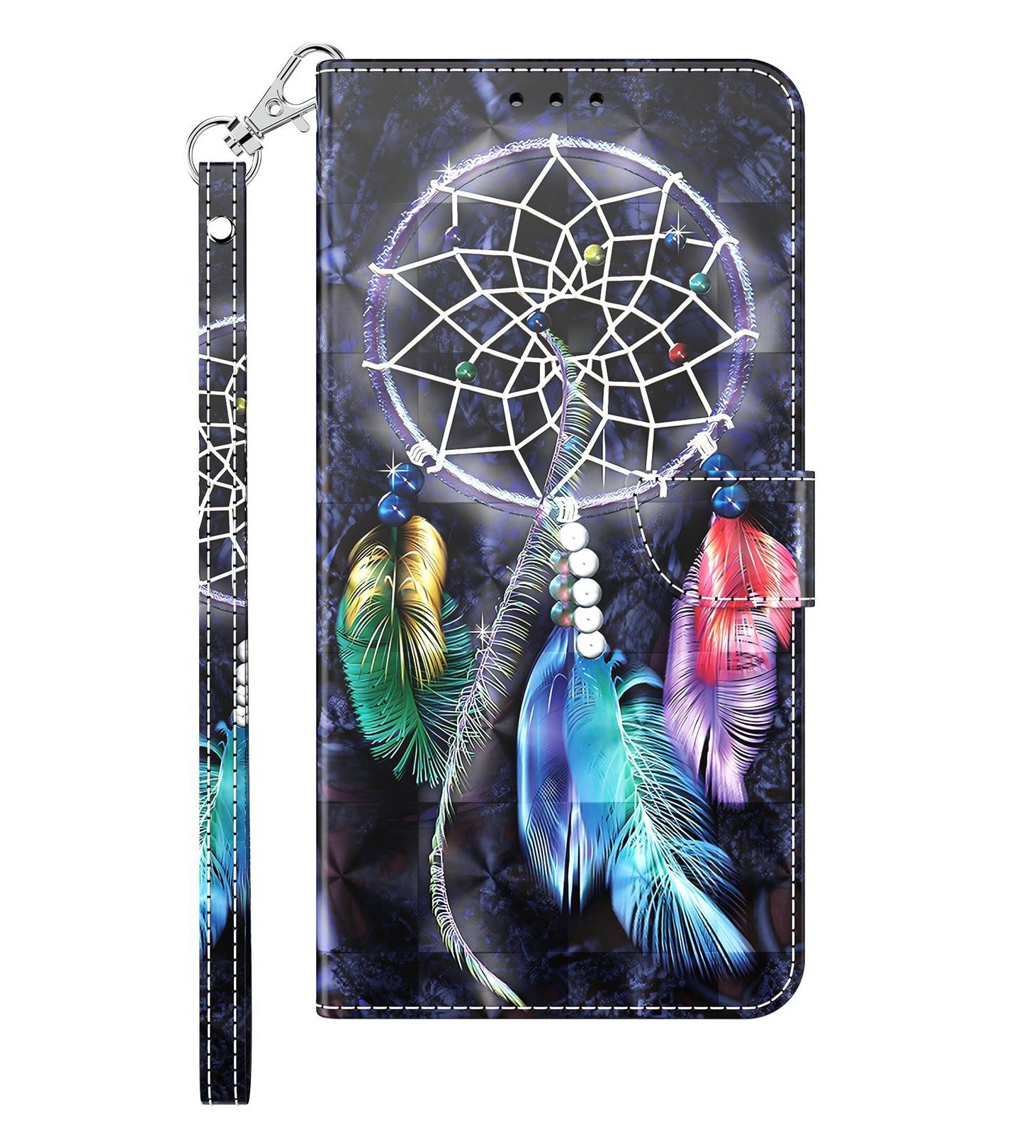 Cityhoesje-Bookcase iPhone 14 Plus-15 Plus-3D-Dromenvanger - Afbeelding 8