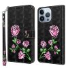 Iphone 14 Pro-Bookcase-Print-Couple Roses-1-Cityhoesje.nl