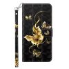 Iphone 14 Pro-Bookcase-Print-Golden Butterflies-8-Cityhoesje.nl