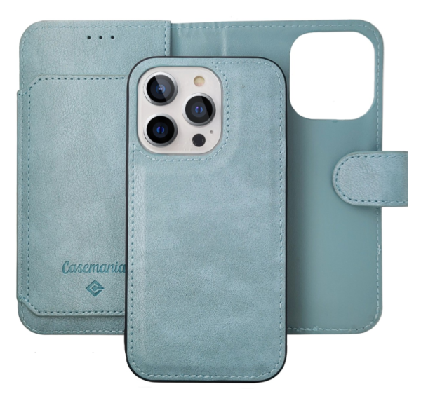Casemania - iPhone 15 Pro - 2 in 1 - Bookcase incl. Pasjeshouder
