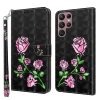 Samsung S22 Ultra 5G-Bookcase-Print-Couple Roses-1-Cityhoesje.nl