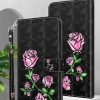 Samsung S22 Ultra 5G-Bookcase-Print-Couple Roses-4-Cityhoesje.nl