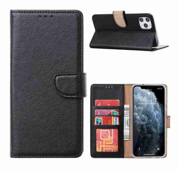 Cityhoesje-iPhone 15 Pro Max - Bookcase - Boekcase incl Pasjeshouder