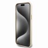 Guess iPhone 15 Plus TPU Back Cover hoesje - Glitter Glossy Script - Goud7