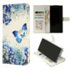 Iphone-15 Pro-Bookcase- Vlider Blauw-1-Cityhoesje.nl