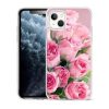 Iphone14 Plus-Backcase- Bloemen-Roos-1- Roze-Cityhoesje.nl