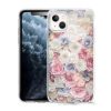 Iphone14 Plus-Backcase- Bloemen-Wit Roze-1-Cityhoesje.nl