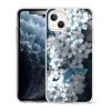 Cityhoesje - Backcover iPhone 14 Plus -15 Plus - Bloemen Wit Blauw - Thumbnail Image 1