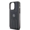 Mercedes-Benz iPhone 15 Hardcase hoesje - Double Layer Magsafe Case - Crossed Lines - Zwart4